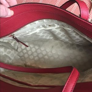 kate spade Bags - Kate Spade large red tote with matching wallet kate spade Bags - Kate Spade large red tote with matching wallet